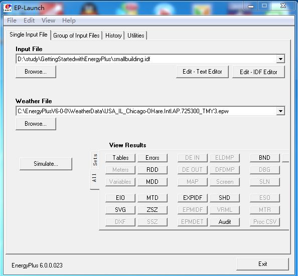 EnergyPlus入門教程