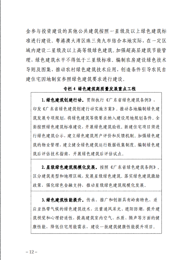 廣東省住房和城鄉(xiāng)建設廳關于印發(fā)廣東省建筑節(jié)能與綠色建筑發(fā)展“十四五”規(guī)劃的通知