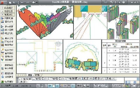 日照分析SUN2012功能全解