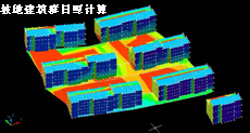 清華建筑日照分析軟件SUNSHINE－V3.0