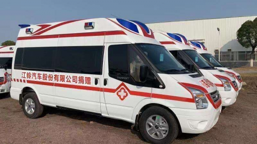 全國第一批，江鈴福特全順負(fù)壓救護(hù)車奔赴武漢