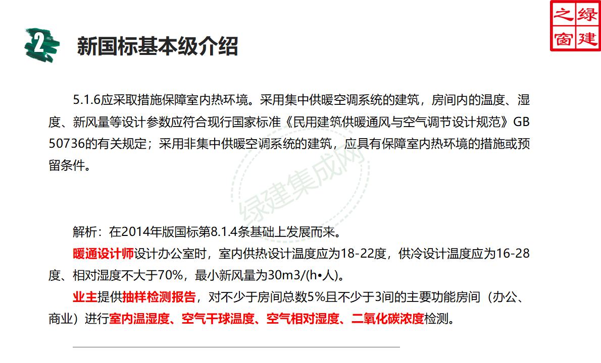 【設(shè)計】綠建新國標(biāo)2019版基本級詳解以及對專業(yè)設(shè)計師具體要求